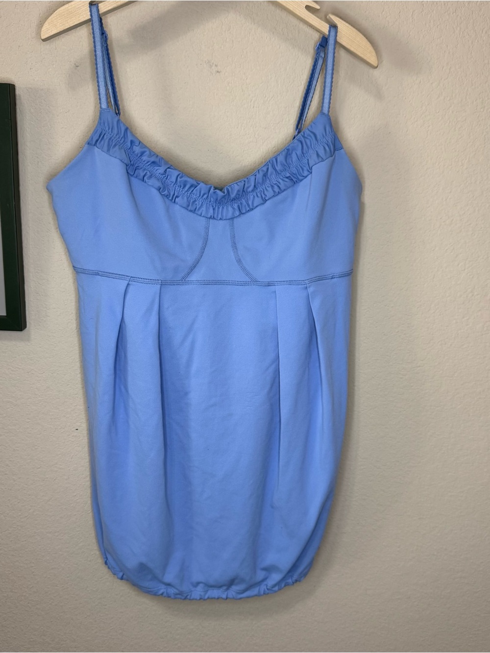 LULULEMON | Light Blue Spaghetti Strap Women's Top Size Medium